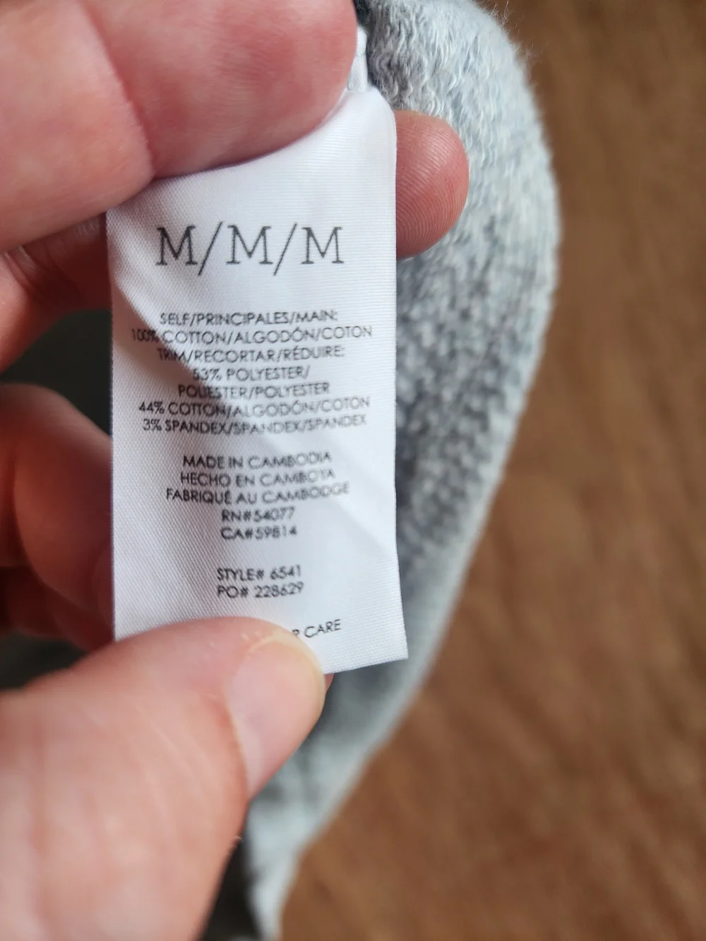 Cabi Cool Off Heather Grey Scoop Neck Knit Pullover Sweater